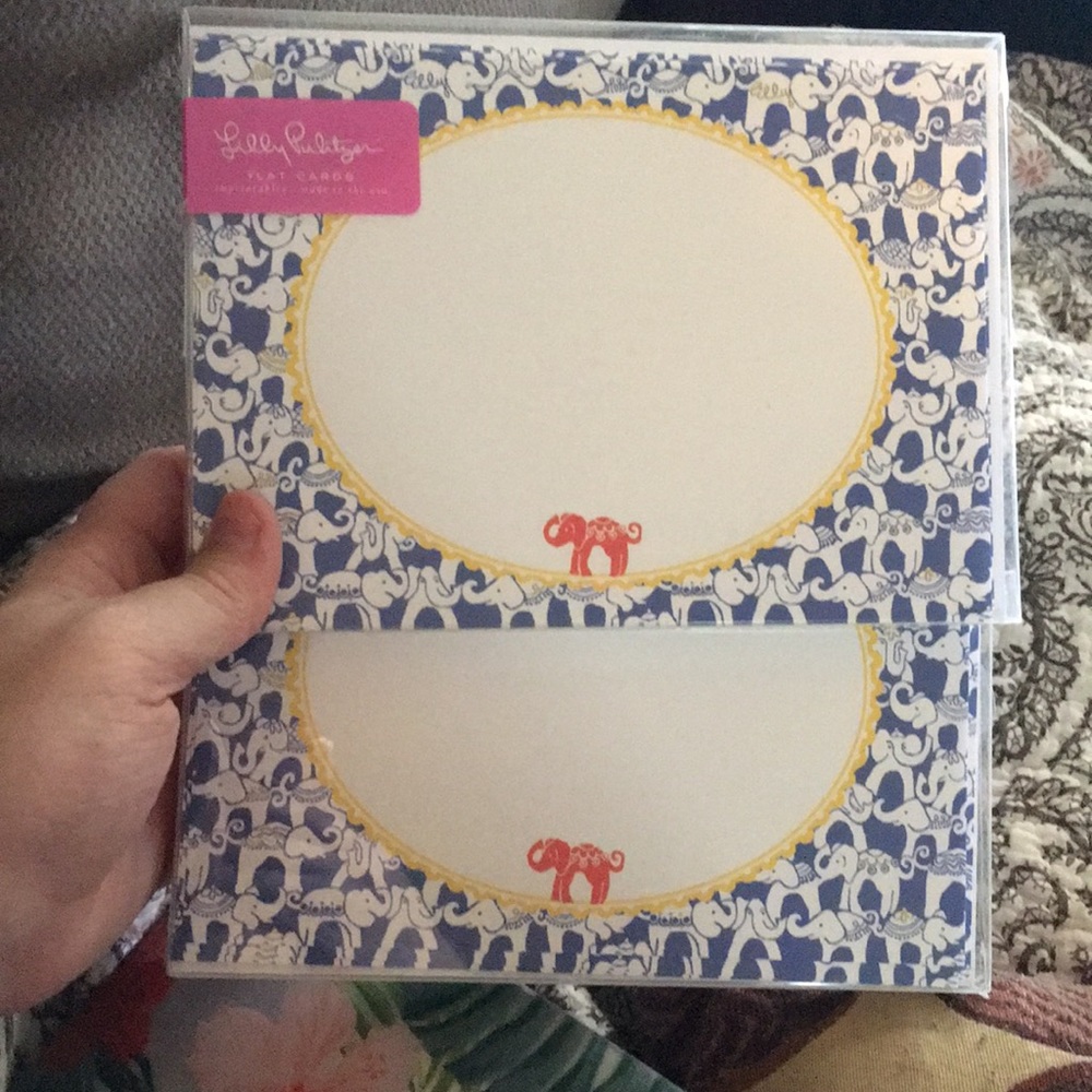 Lilly Pulitzer Flat Cards 20 Cards NWT
